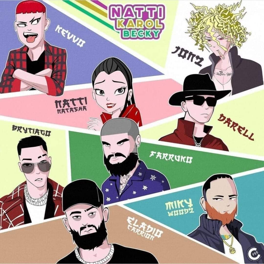 NKB Remix - Jon Z Ft Kevvo, Natti Natasha, Darell, Brytiago, Farruko, Miky Woodz, Eladio Carrion 